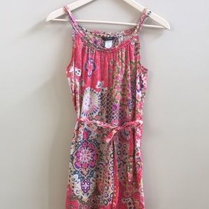 JCrew Factory- pink sundress, size S